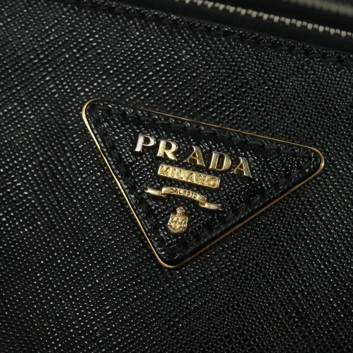 Prada Prada Galleria Double Zip Tote Saffiano Leather Size ONE SIZE - 13 Thumbnail