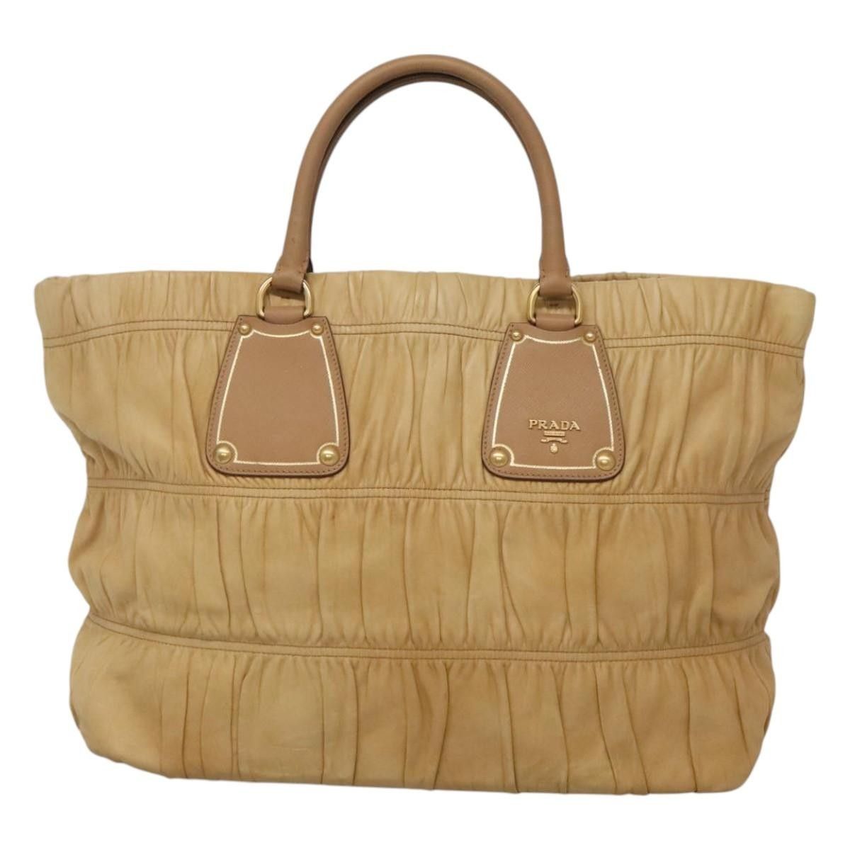 Prada Prada Gaufre Tote Nappa Leather Size ONE SIZE - 18 Thumbnail