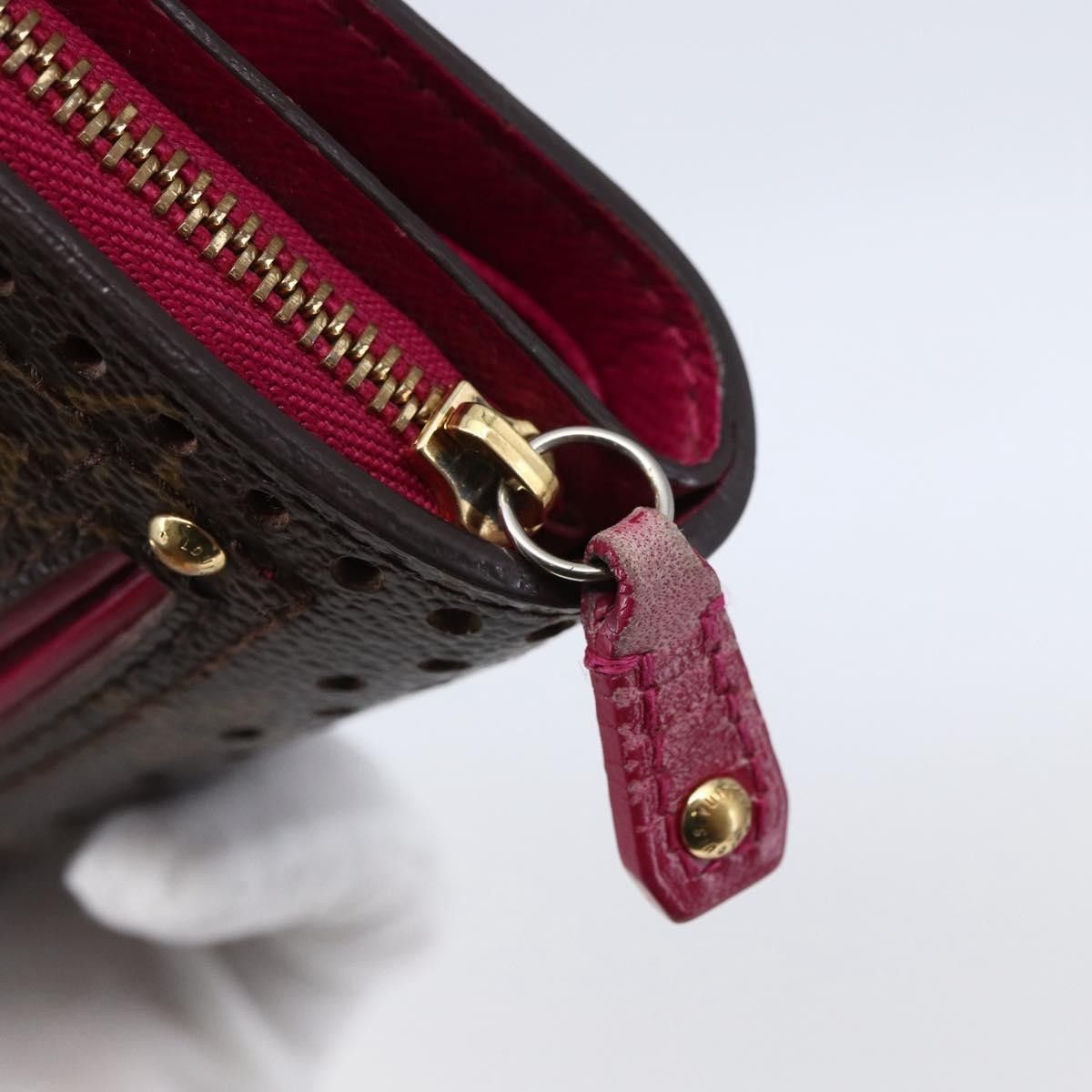 Louis Vuitton Louis Vuitton Perfo Compact Zip Wallet Canvas Size ONE SIZE - 15 Thumbnail