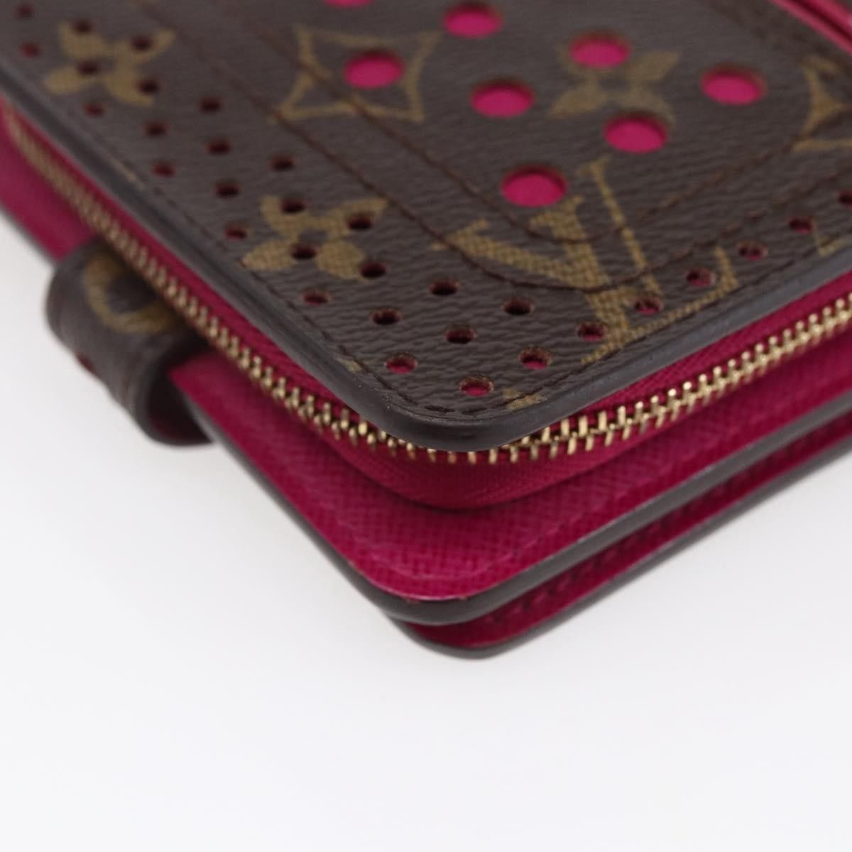 Louis Vuitton Louis Vuitton Perfo Compact Zip Wallet Canvas Size ONE SIZE - 9 Thumbnail