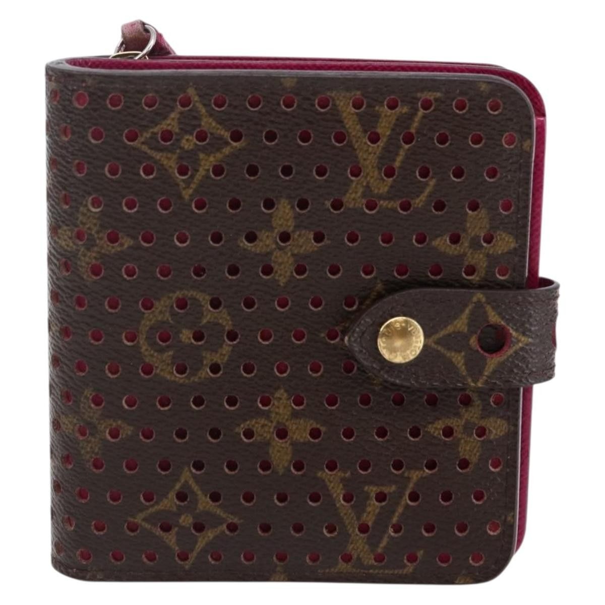 Louis Vuitton Louis Vuitton Perfo Compact Zip Wallet Canvas Size ONE SIZE - 17 Thumbnail