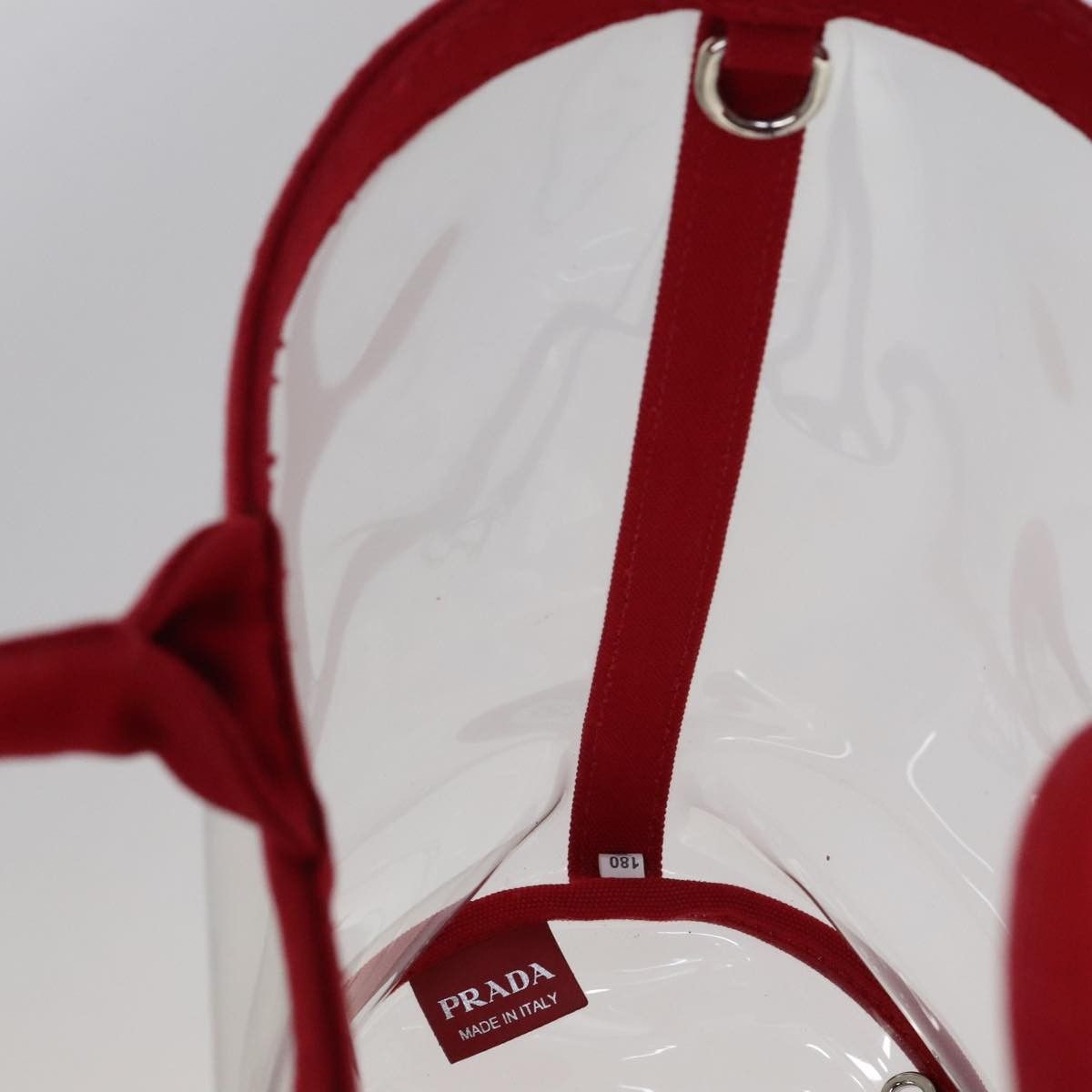 Prada Prada Logo Tote PVC Size ONE SIZE - 20 Thumbnail