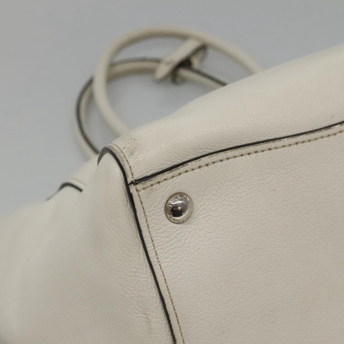 Prada Prada Front Pocket Wing Convertible Tote Vitello Daino Size ONE SIZE - 9 Thumbnail