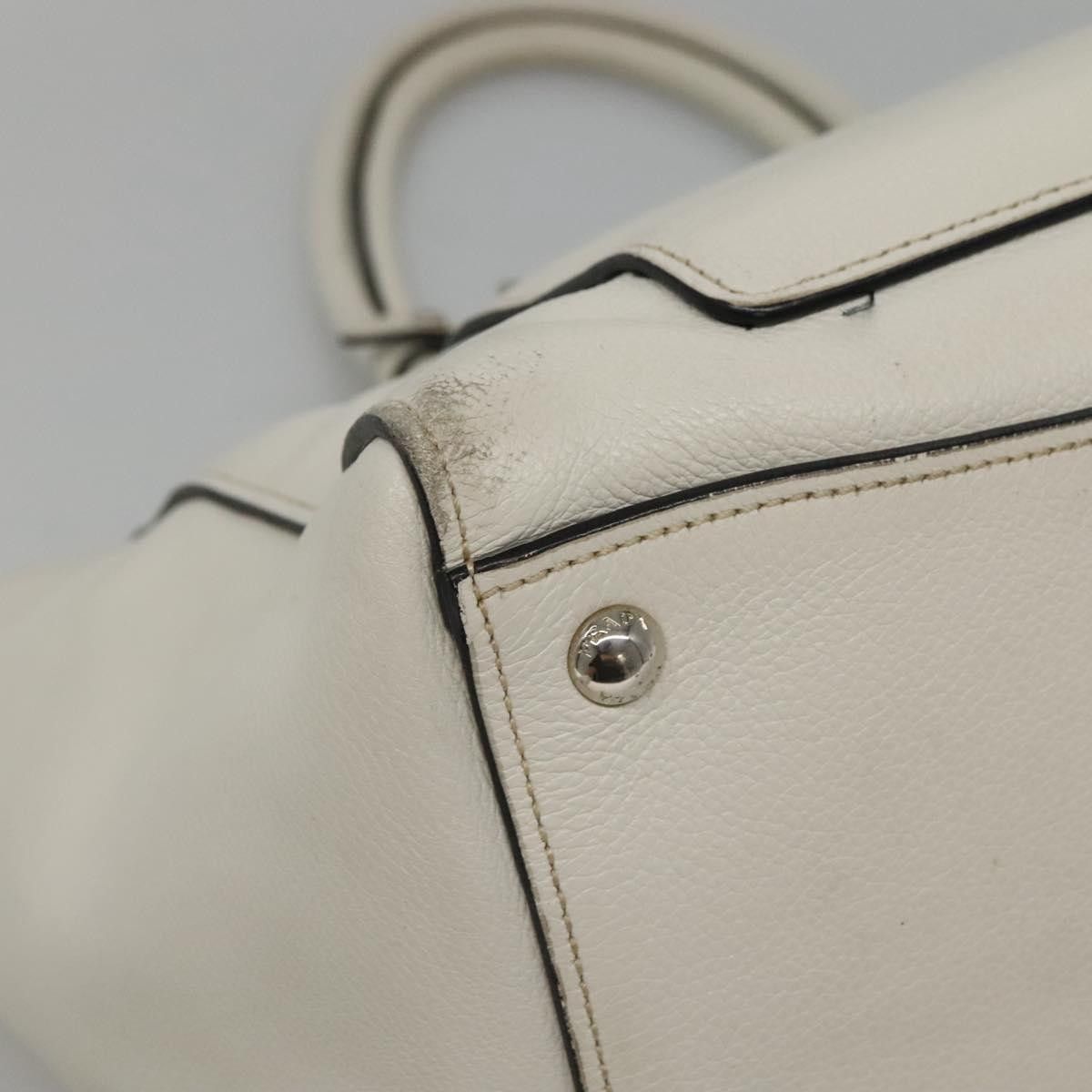 Prada Prada Front Pocket Wing Convertible Tote Vitello Daino Size ONE SIZE - 11 Thumbnail