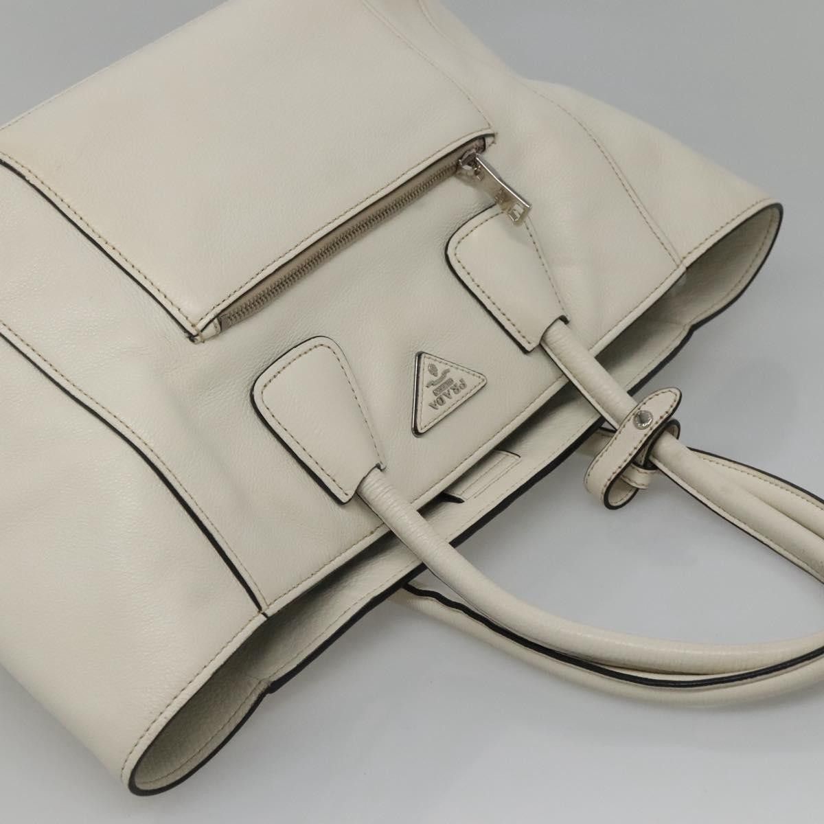 Prada Prada Front Pocket Wing Convertible Tote Vitello Daino Size ONE SIZE - 17 Thumbnail