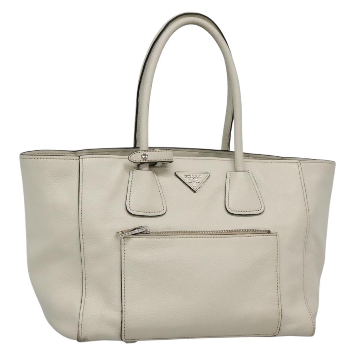 Prada Prada Front Pocket Wing Convertible Tote Vitello Daino Size ONE SIZE - 16 Thumbnail