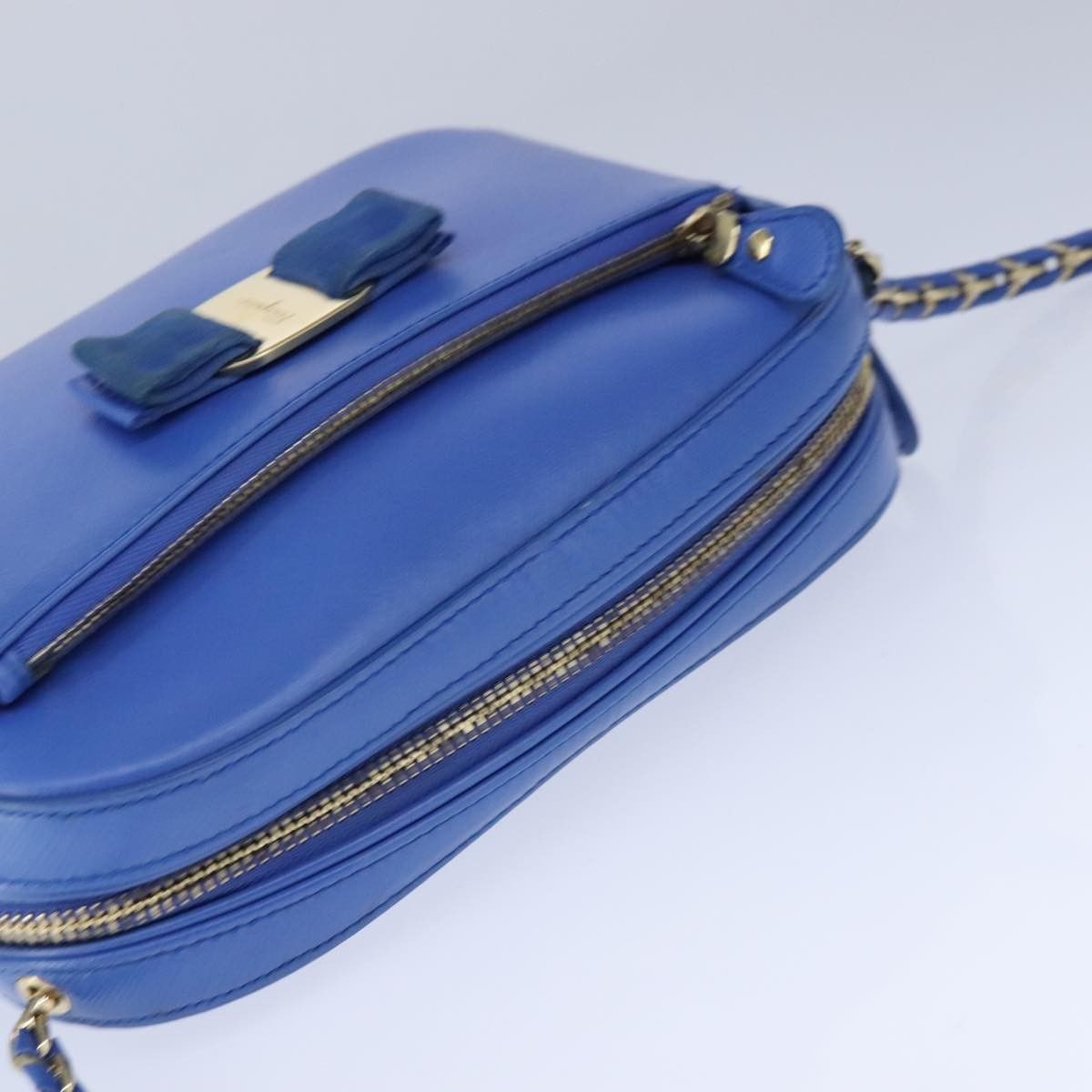 Salvatore Ferragamo Salvatore Ferragamo Vala Shoulder Bag Leather Size ONE SIZE - 13 Thumbnail