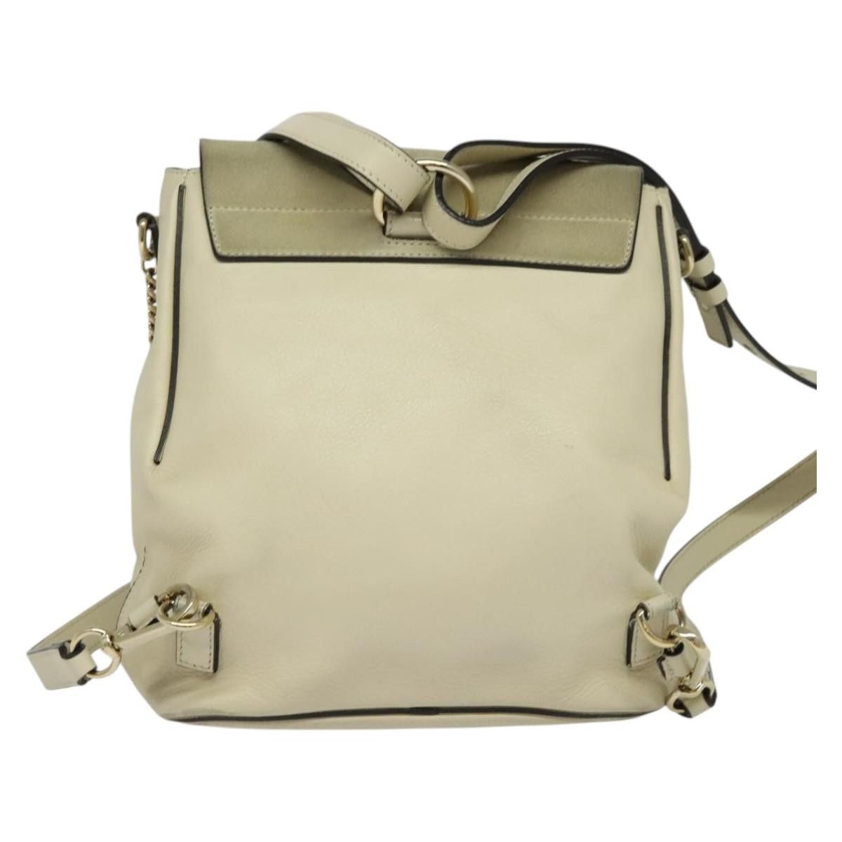 Chloe Chloe Faye Backpack Leather and Suede Size ONE SIZE - 2 Thumbnail