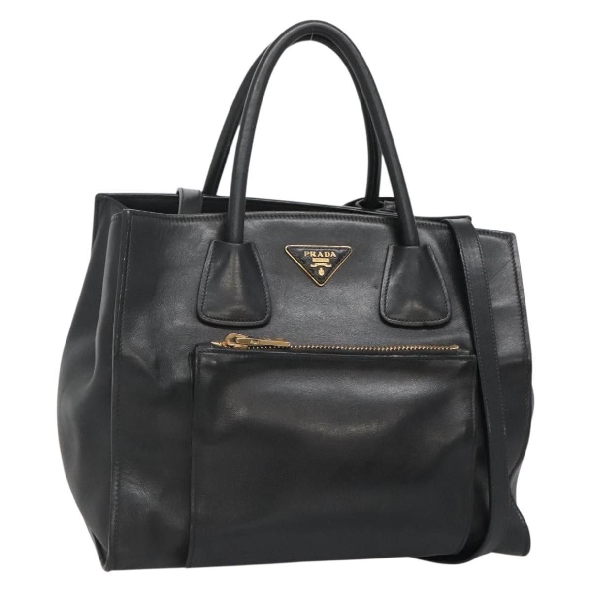 Prada Prada Front Pocket Wing Convertible Tote Vitello Daino Size ONE SIZE - 14 Thumbnail