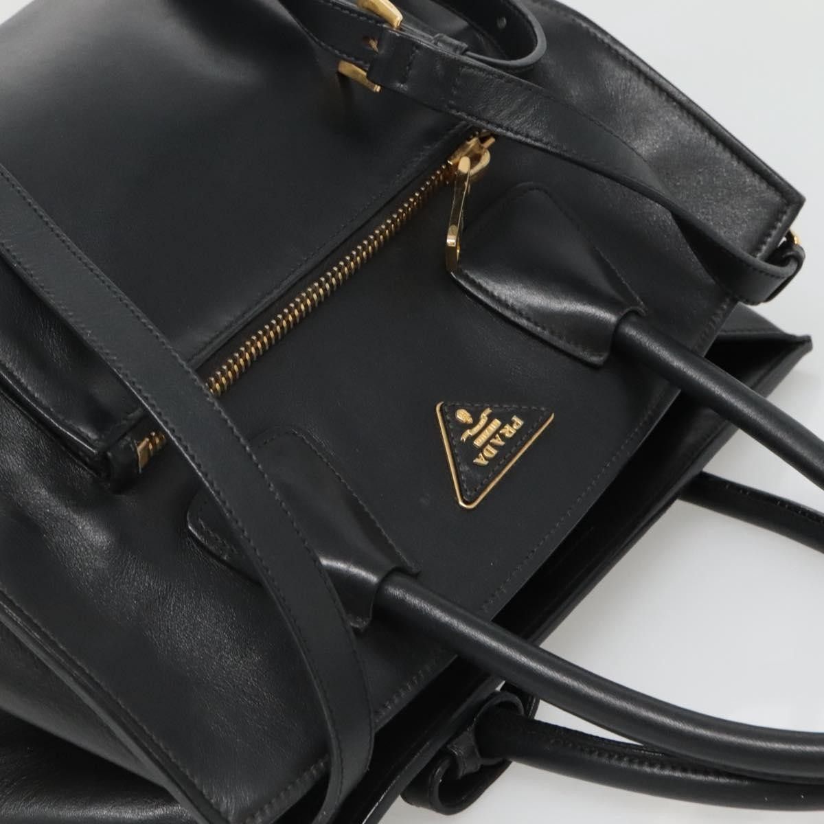 Prada Prada Front Pocket Wing Convertible Tote Vitello Daino Size ONE SIZE - 15 Thumbnail