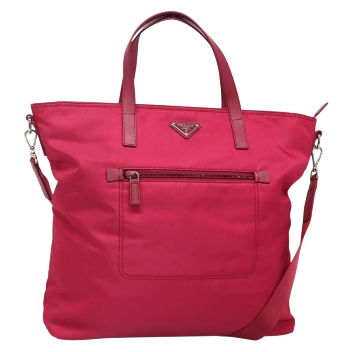 Prada Prada Convertible Front Pocket Tote Tessuto Size ONE SIZE - 14 Thumbnail