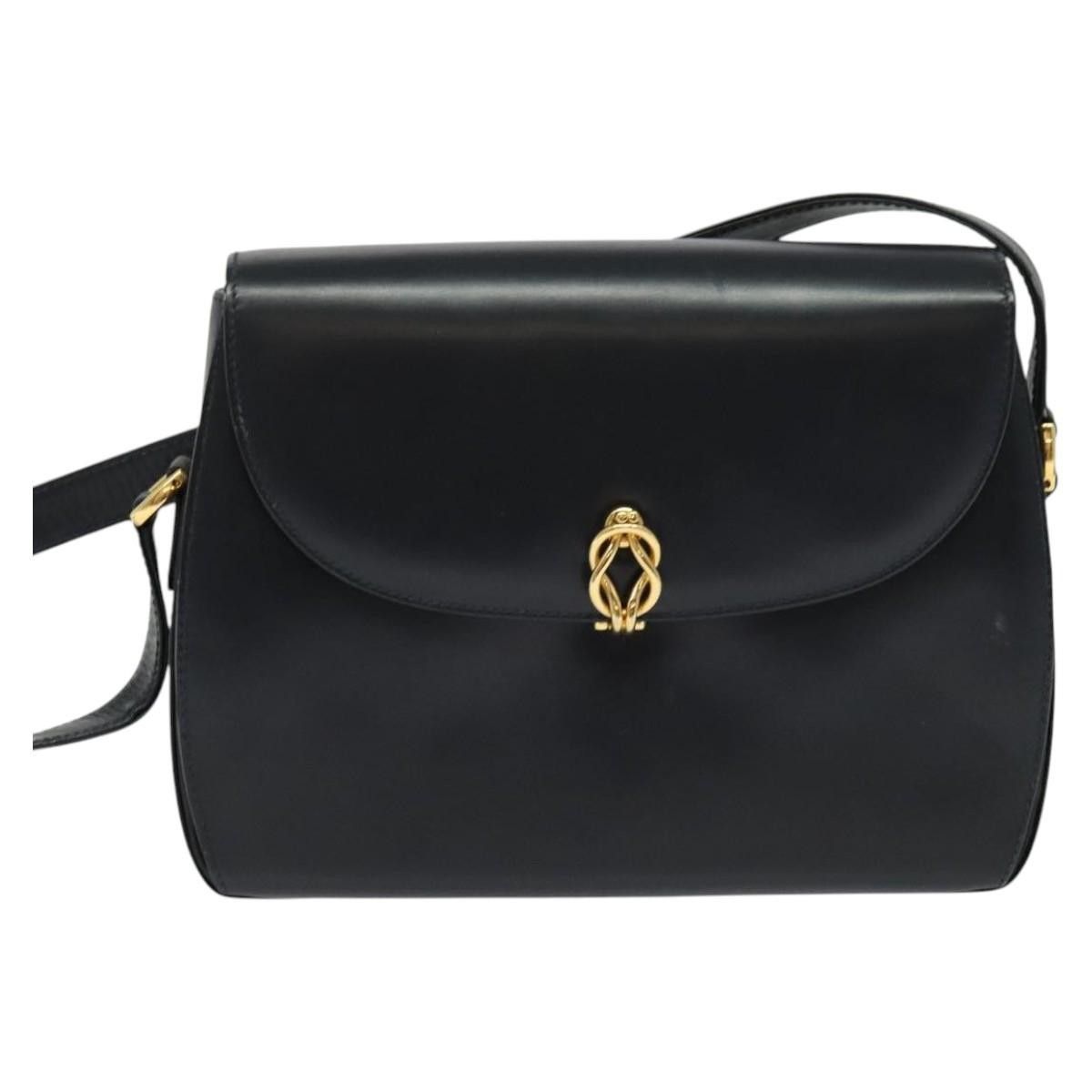 Gucci Gucci Vintage Flap Crossbody Bag Leather Size ONE SIZE - 13 Thumbnail