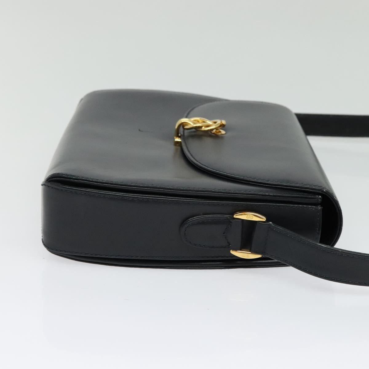 Gucci Gucci Vintage Flap Crossbody Bag Leather Size ONE SIZE - 4 Thumbnail