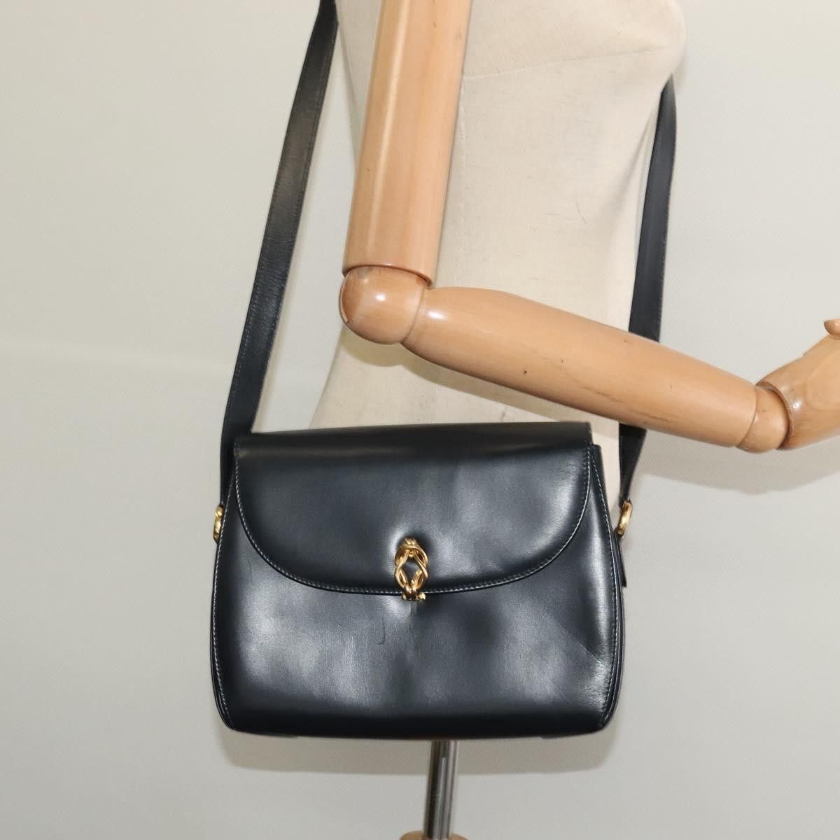 Gucci Gucci Vintage Flap Crossbody Bag Leather Size ONE SIZE - 23 Thumbnail
