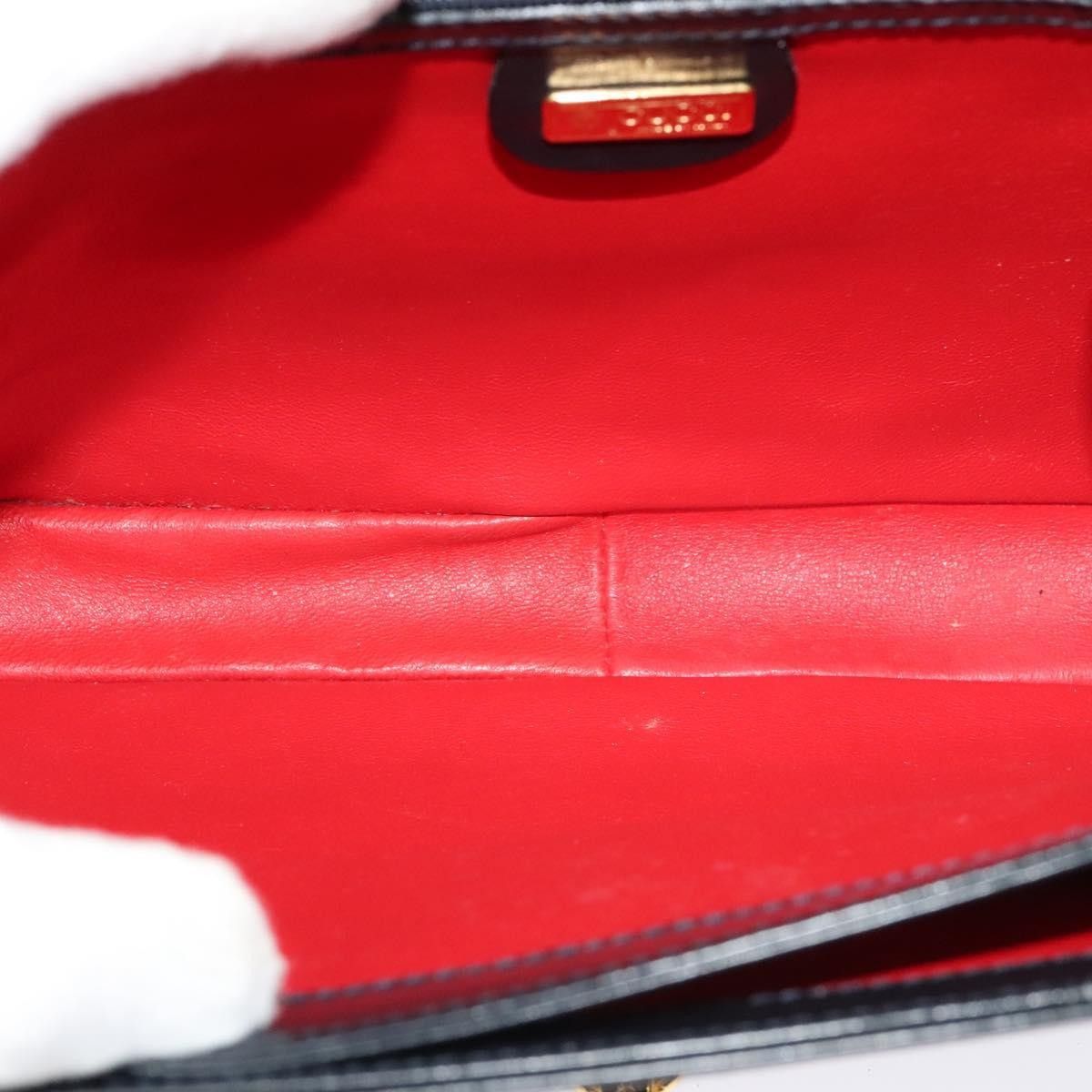 Gucci Gucci Vintage Flap Crossbody Bag Leather Size ONE SIZE - 10 Thumbnail