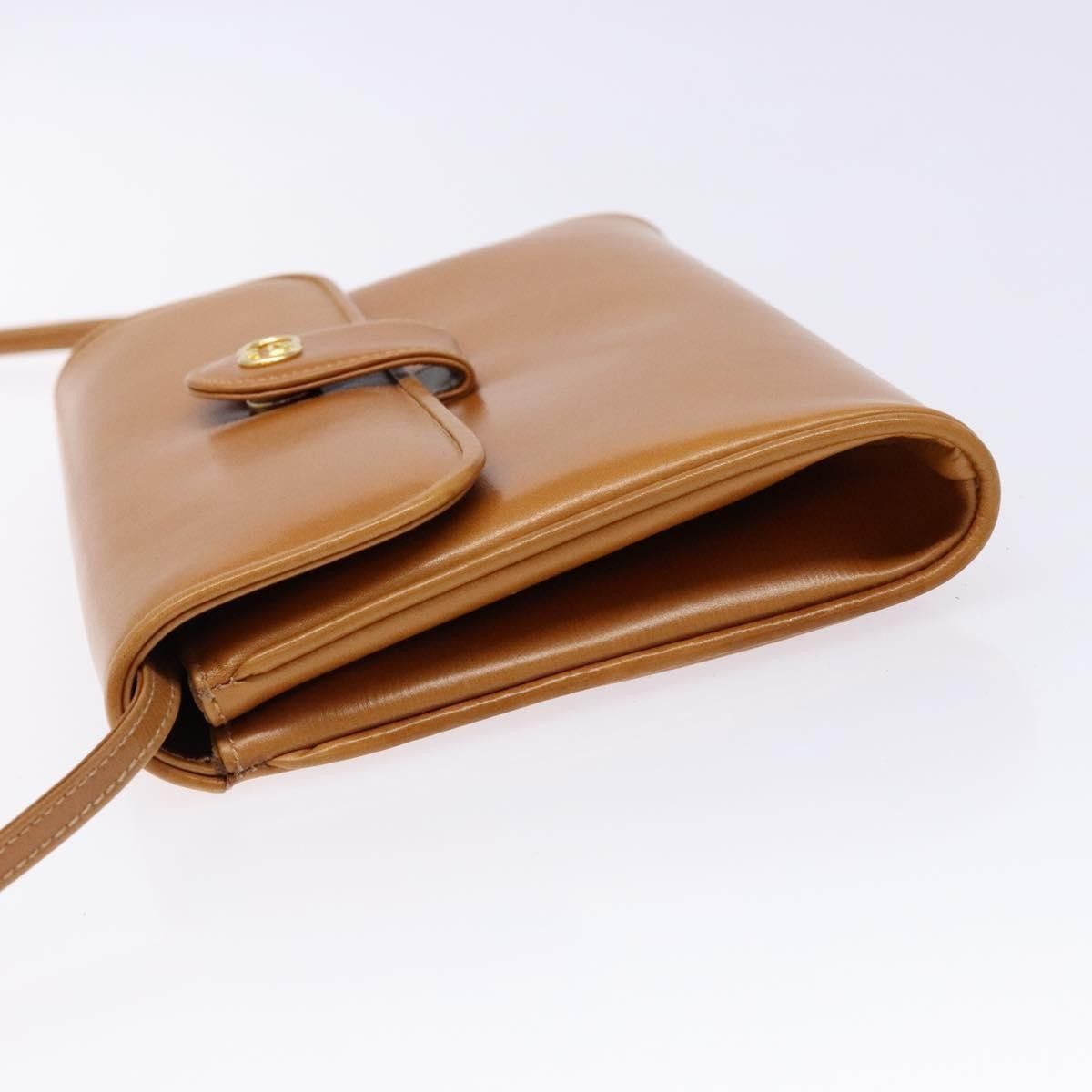 Gucci Gucci Vintage Flap Crossbody Bag Leather Size ONE SIZE - 4 Thumbnail