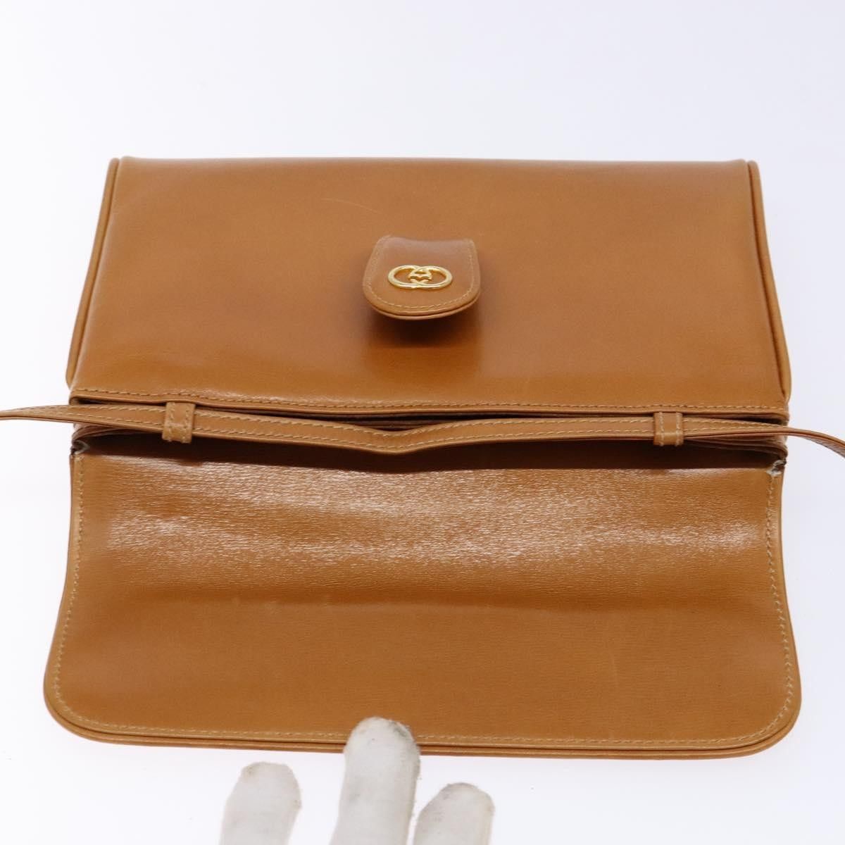 Gucci Gucci Vintage Flap Crossbody Bag Leather Size ONE SIZE - 16 Thumbnail