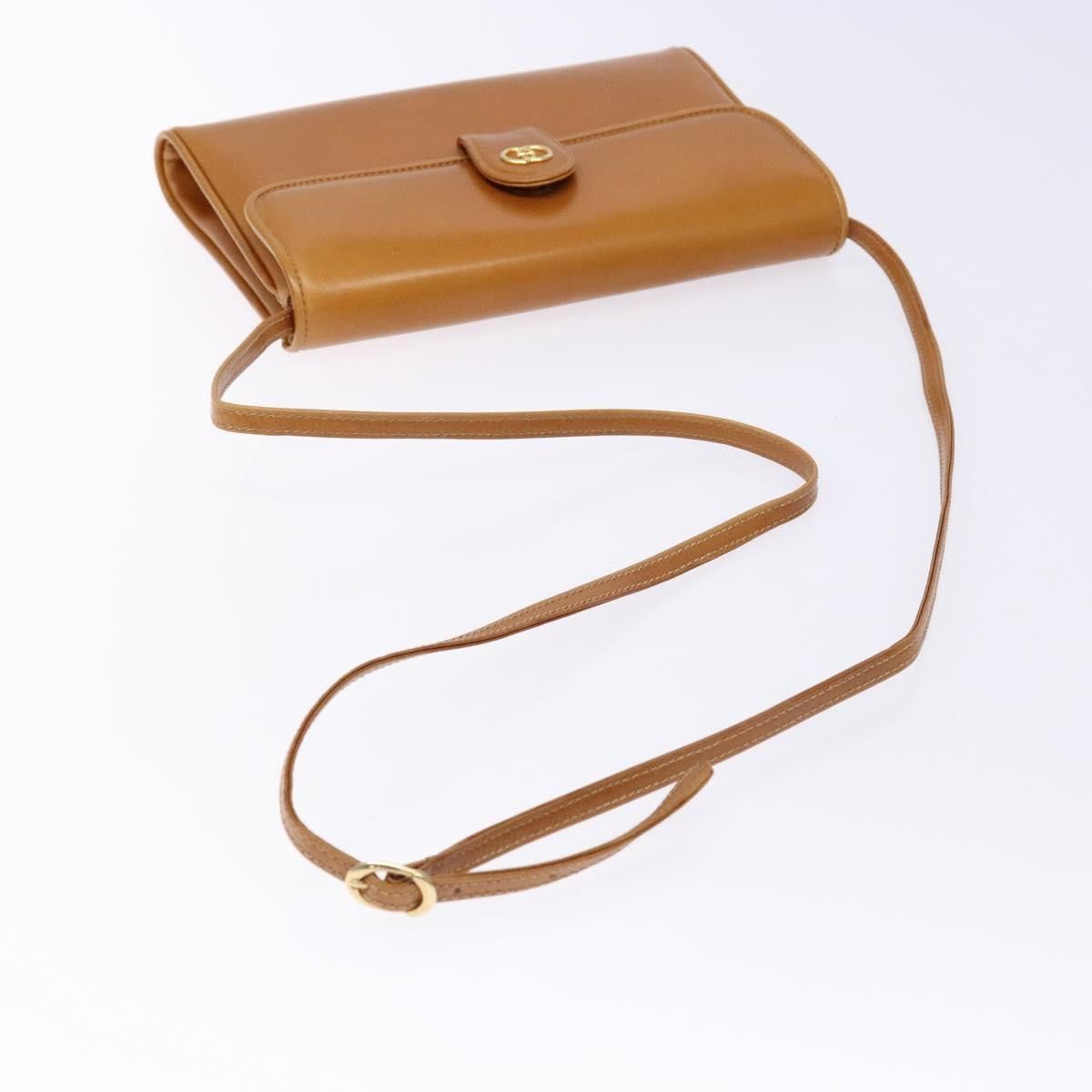 Gucci Gucci Vintage Flap Crossbody Bag Leather Size ONE SIZE - 8 Thumbnail