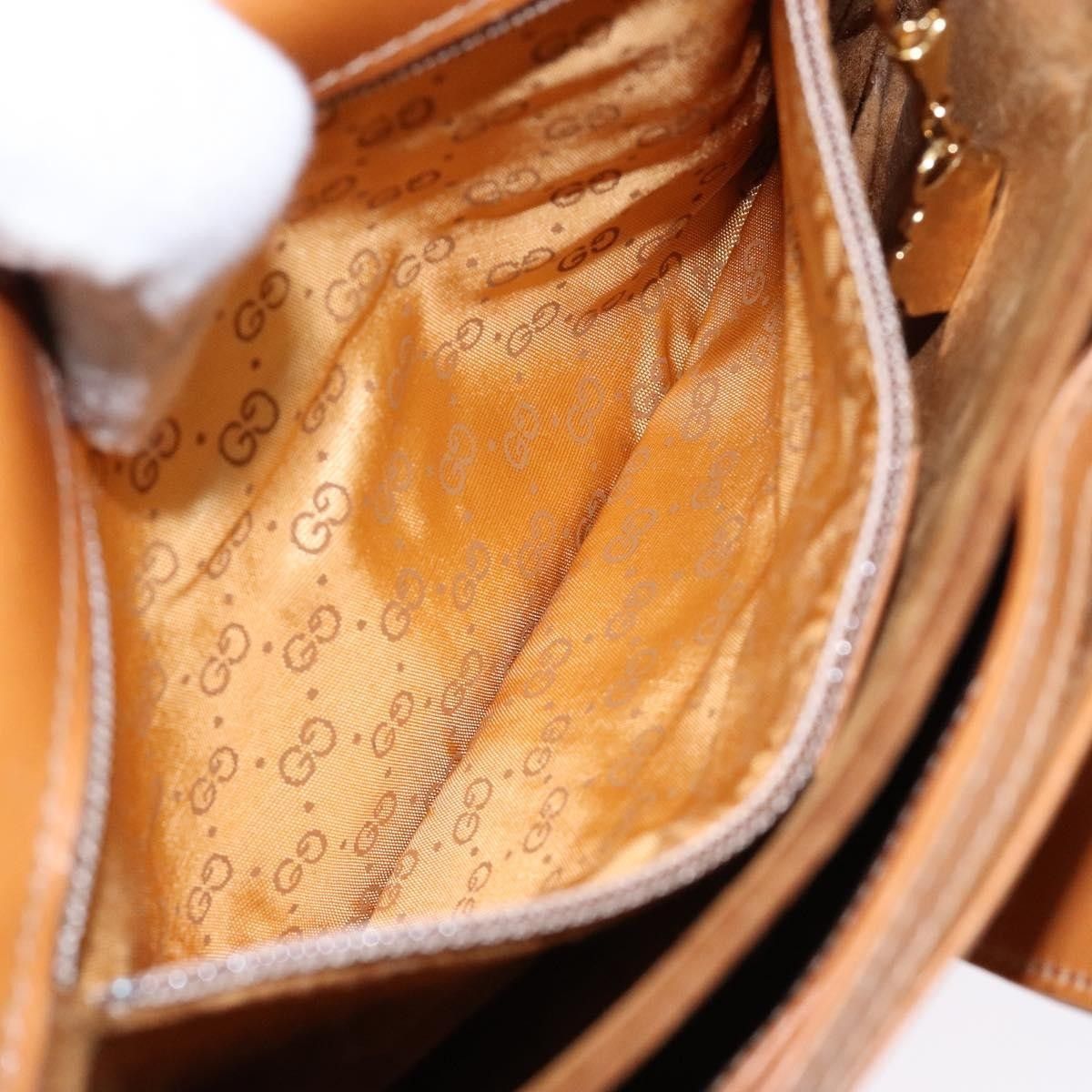 Gucci Gucci Vintage Flap Crossbody Bag Leather Size ONE SIZE - 24 Thumbnail