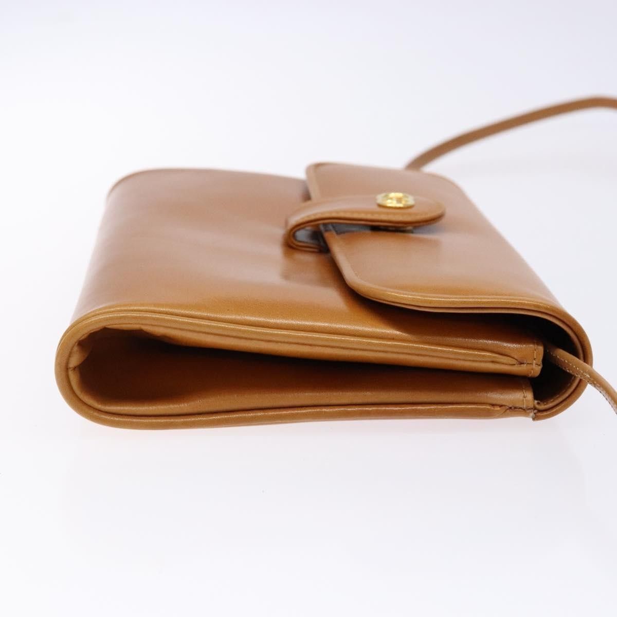 Gucci Gucci Vintage Flap Crossbody Bag Leather Size ONE SIZE - 3 Thumbnail