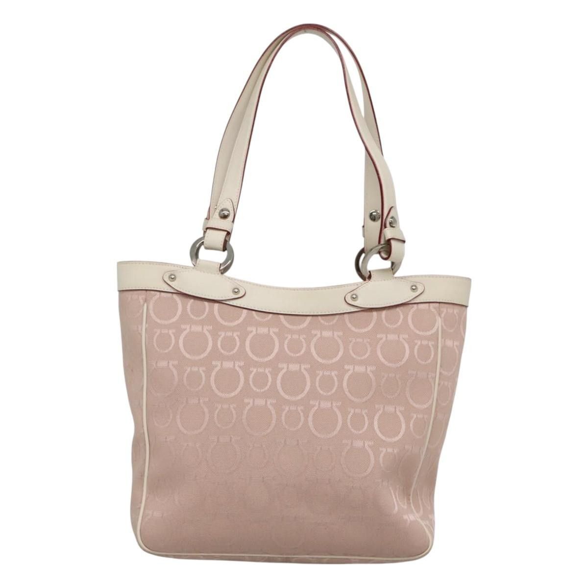 Salvatore Ferragamo Salvatore Ferragamo Gancini Tote Canvas Size ONE SIZE - 2 Thumbnail