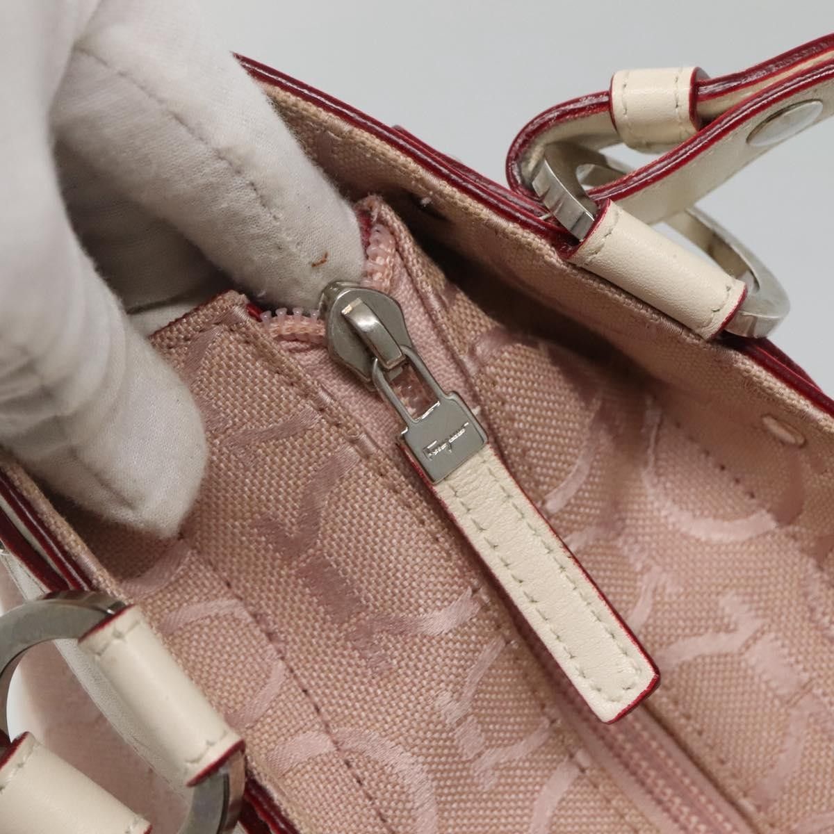 Salvatore Ferragamo Salvatore Ferragamo Gancini Tote Canvas Size ONE SIZE - 16 Thumbnail