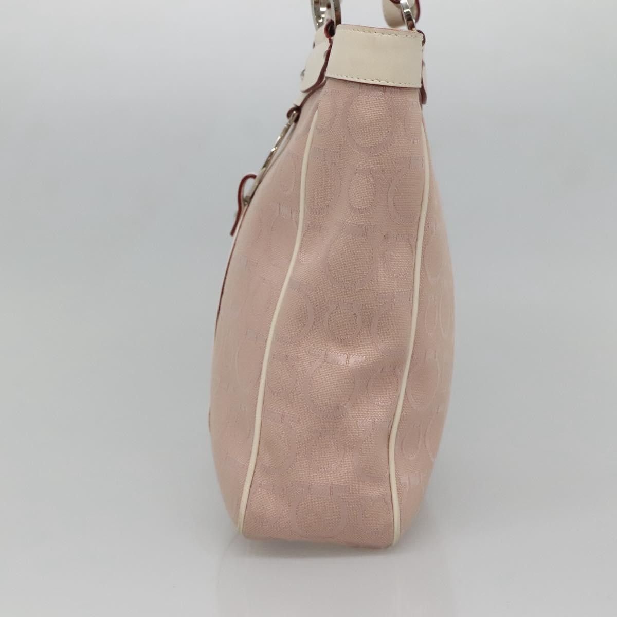 Salvatore Ferragamo Salvatore Ferragamo Gancini Tote Canvas Size ONE SIZE - 4 Thumbnail
