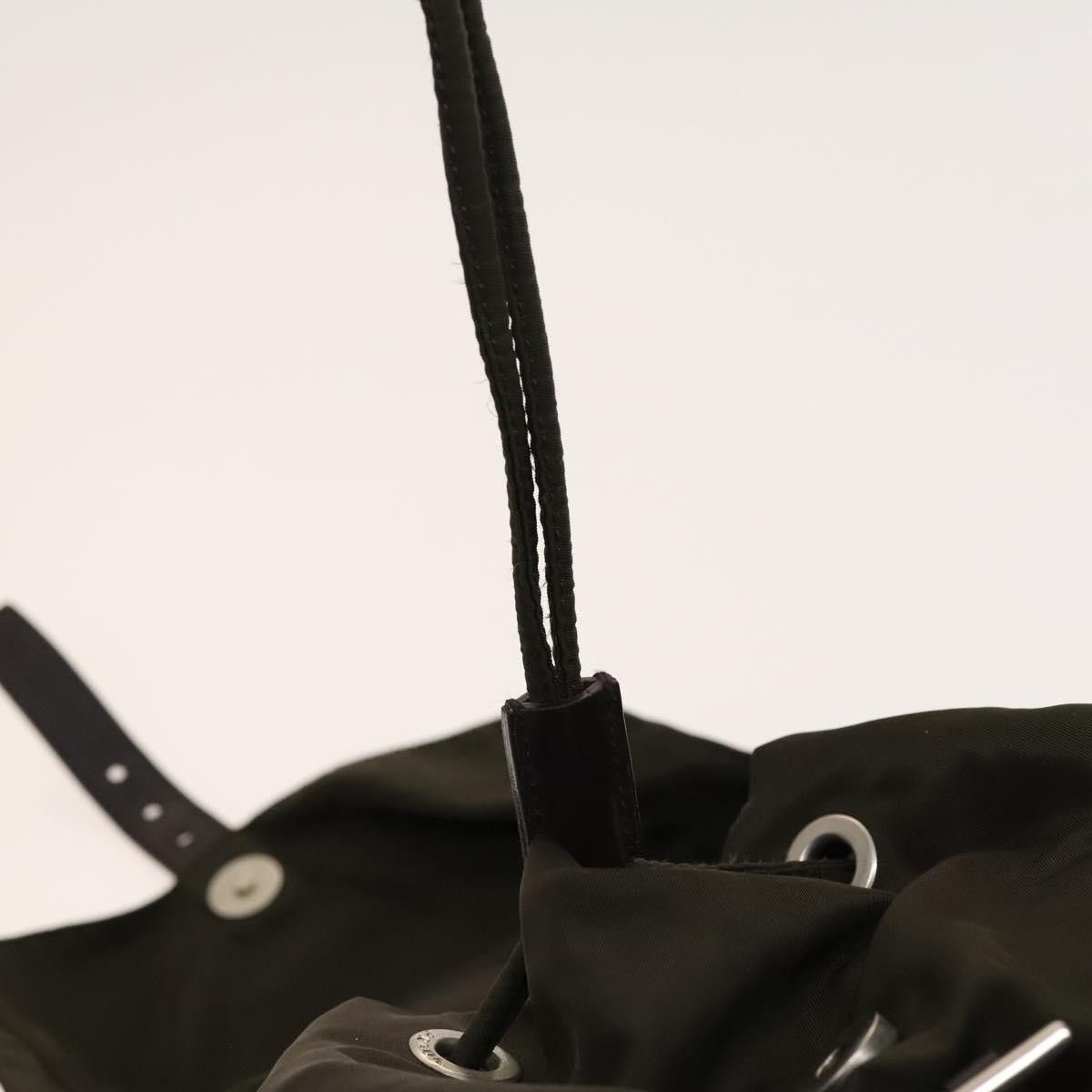 Prada Prada Vela Double Front Pocket Backpack Tessuto with Saffiano Leather Size ONE SIZE - 23 Thumbnail