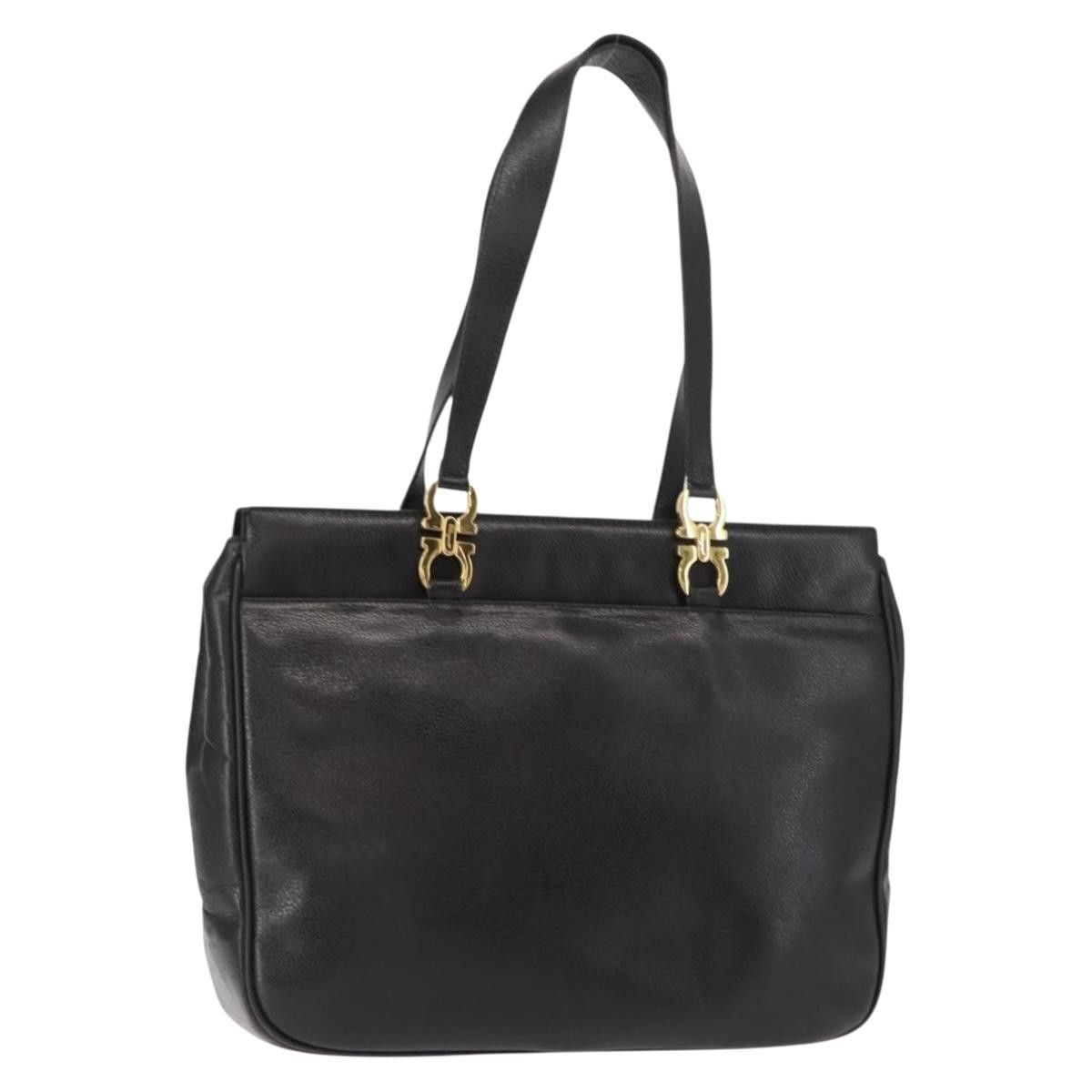 Salvatore Ferragamo Salvatore Ferragamo Gancini Tote Leather Size ONE SIZE - 17 Thumbnail