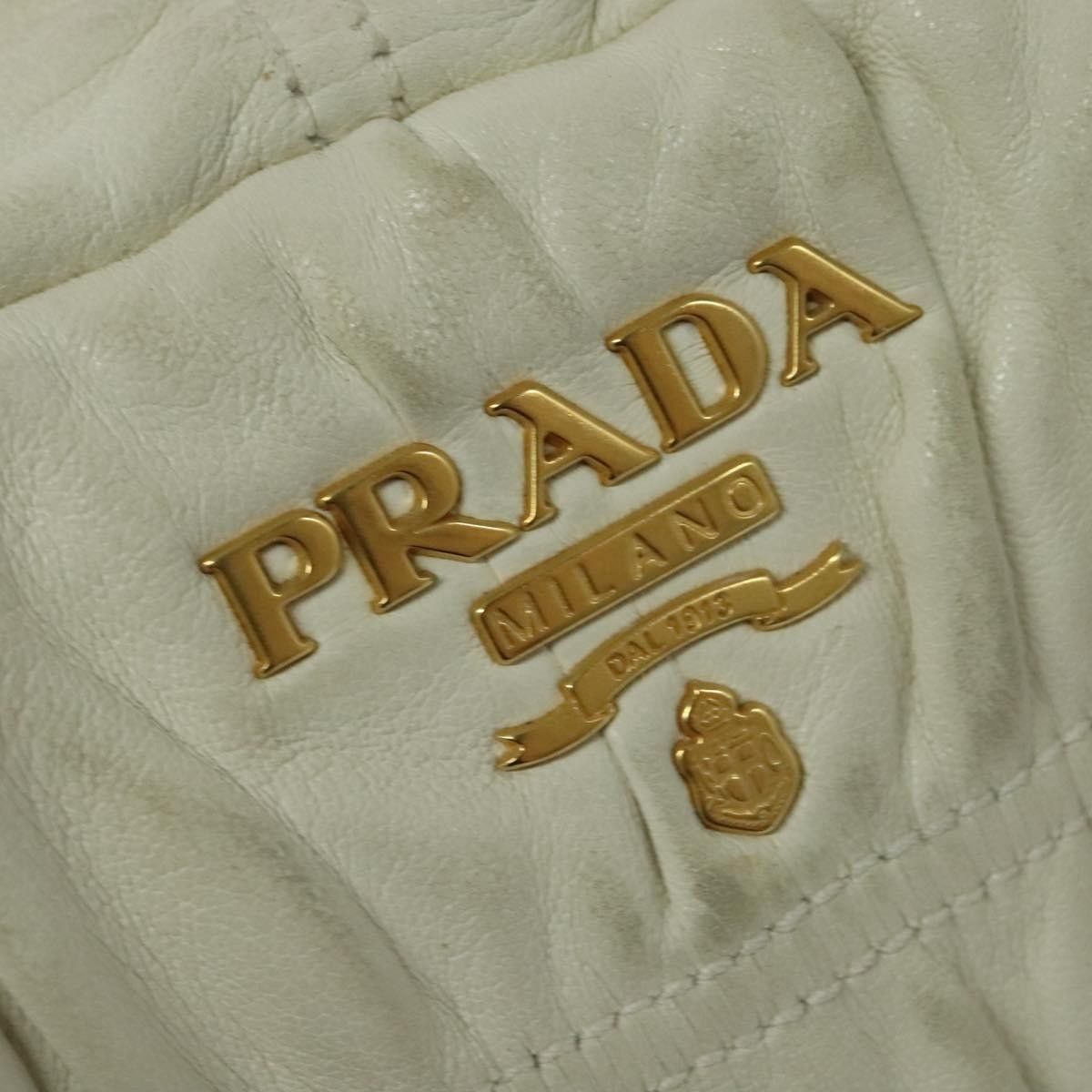 Prada Prada Gaufre Convertible Bowler Nappa Leather Size ONE SIZE - 20 Thumbnail