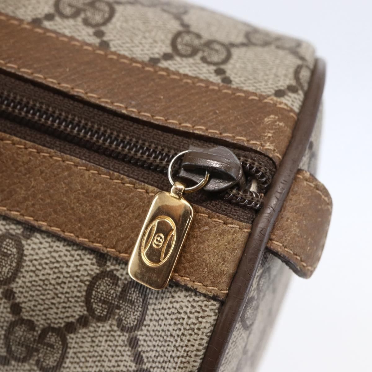 Gucci Gucci Vintage Interlocking G Boston Bag GG Coated Canvas Size ONE SIZE - 14 Thumbnail