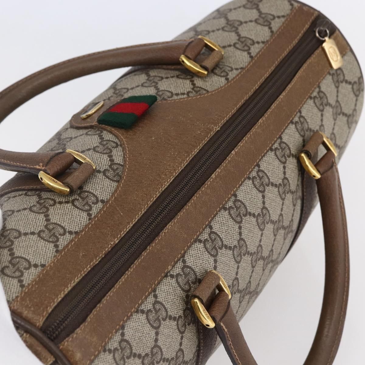 Gucci Gucci Vintage Interlocking G Boston Bag GG Coated Canvas Size ONE SIZE - 17 Thumbnail