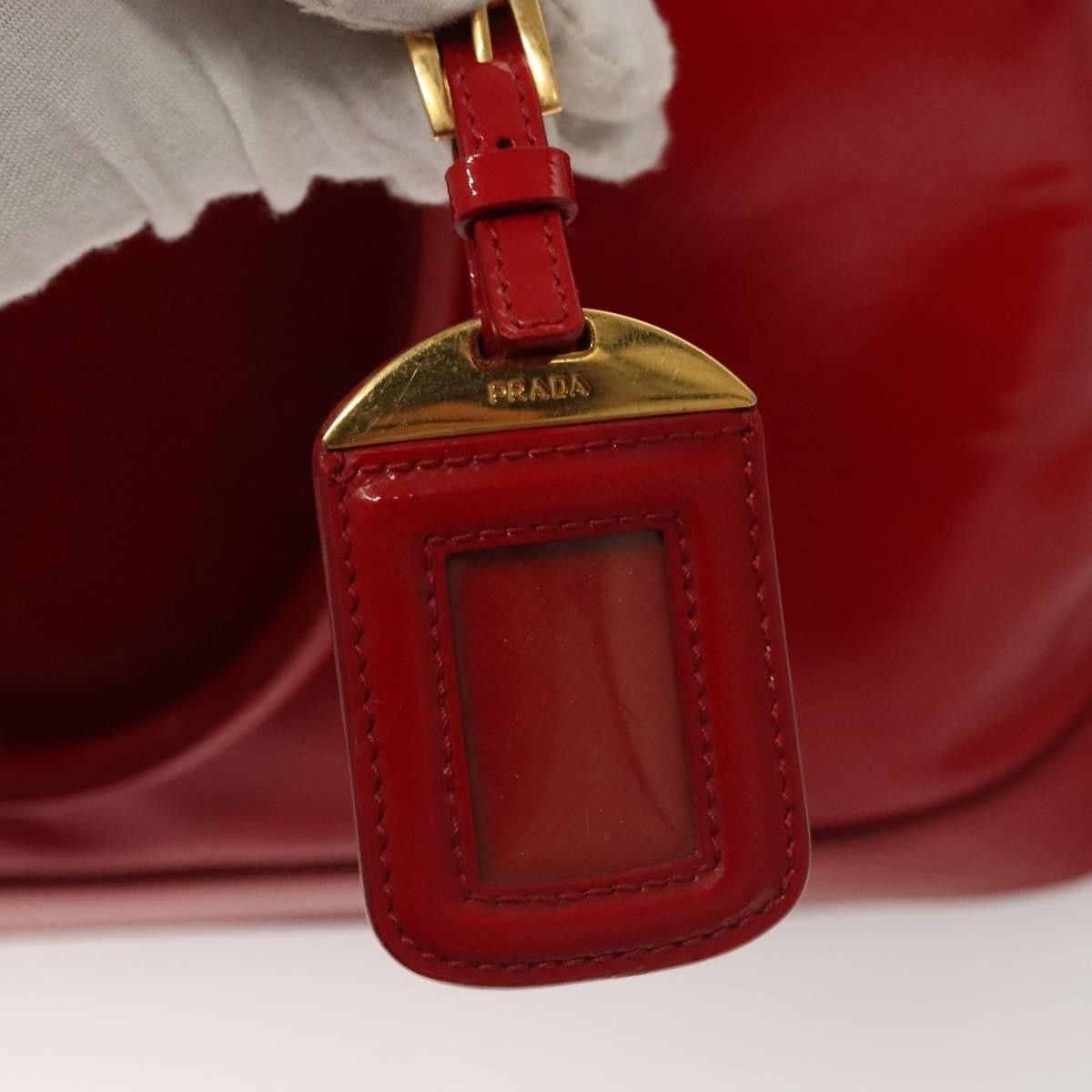 Prada Prada Open Promenade Bag Vernice Saffiano Leather Size ONE SIZE - 15 Thumbnail