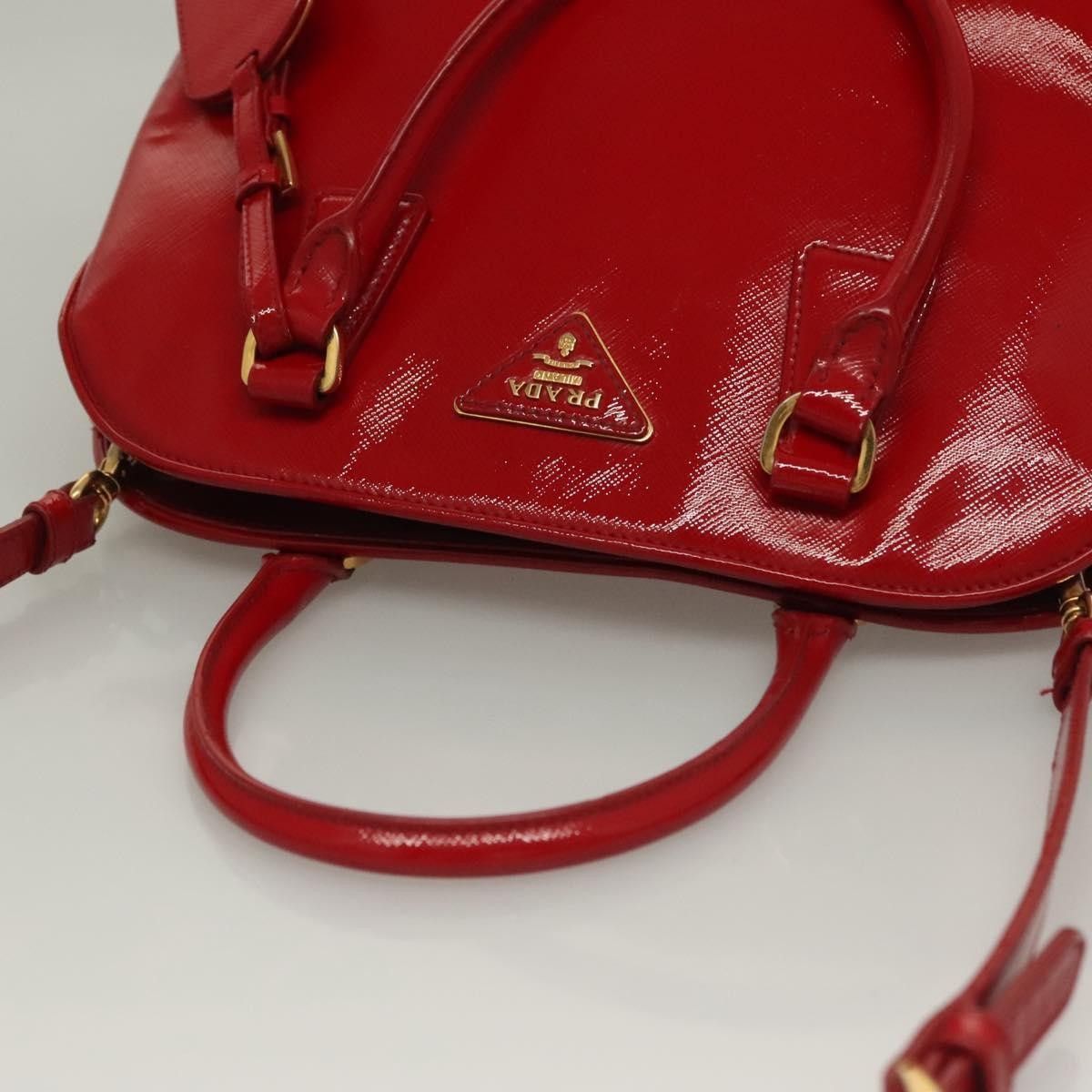 Prada Prada Open Promenade Bag Vernice Saffiano Leather Size ONE SIZE - 21 Thumbnail