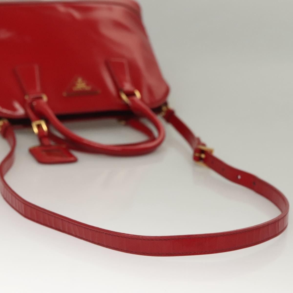 Prada Prada Open Promenade Bag Vernice Saffiano Leather Size ONE SIZE - 8 Thumbnail
