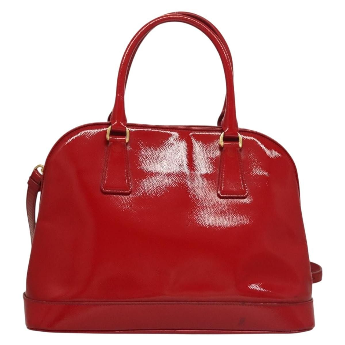 Prada Prada Open Promenade Bag Vernice Saffiano Leather Size ONE SIZE - 2 Thumbnail