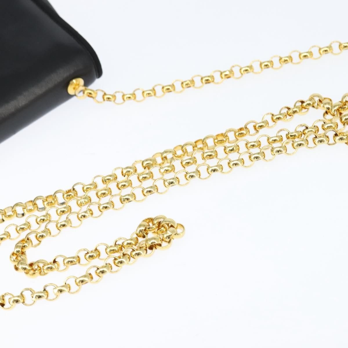 Salvatore Ferragamo Salvatore Ferragamo Chain Flap Shoulder Bag Leather Size ONE SIZE - 7 Thumbnail
