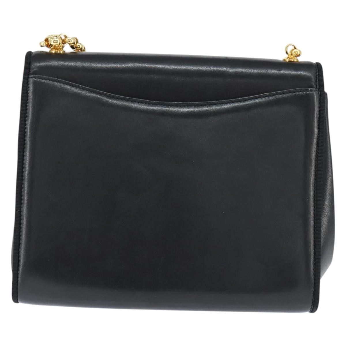 Salvatore Ferragamo Salvatore Ferragamo Chain Flap Shoulder Bag Leather Size ONE SIZE - 2 Thumbnail