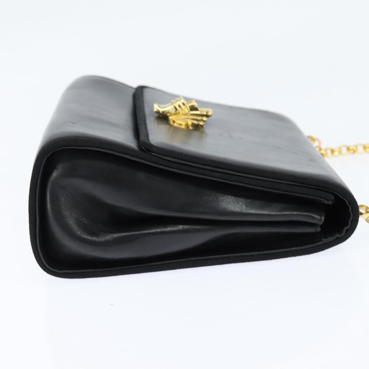 Salvatore Ferragamo Salvatore Ferragamo Chain Flap Shoulder Bag Leather Size ONE SIZE - 4 Thumbnail