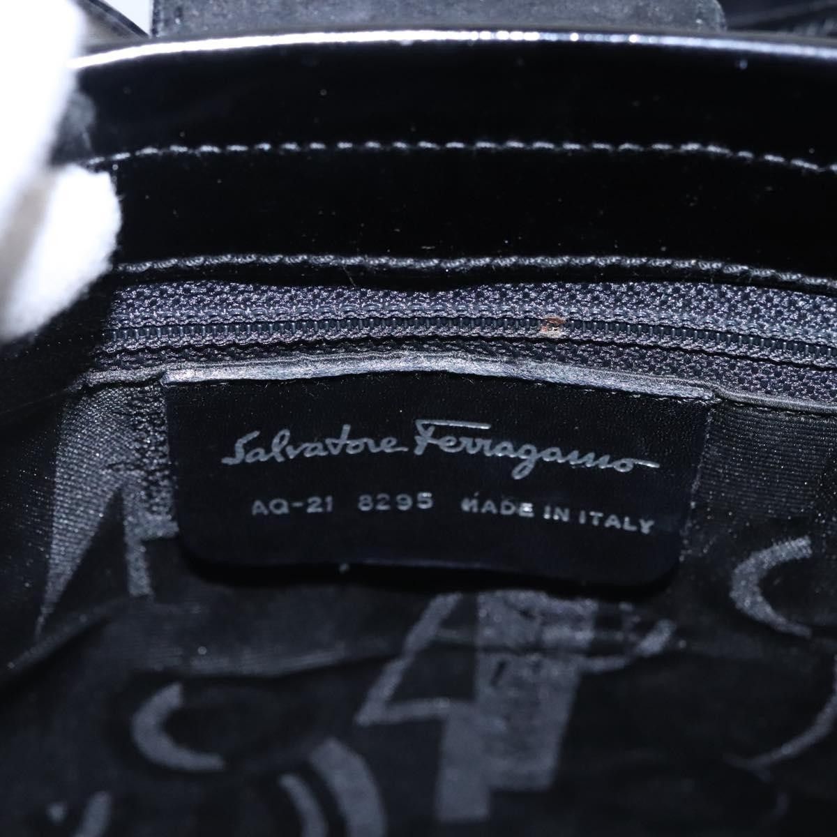 Salvatore Ferragamo Salvatore Ferragamo Vara Tote Patent Leather Size ONE SIZE - 6 Thumbnail