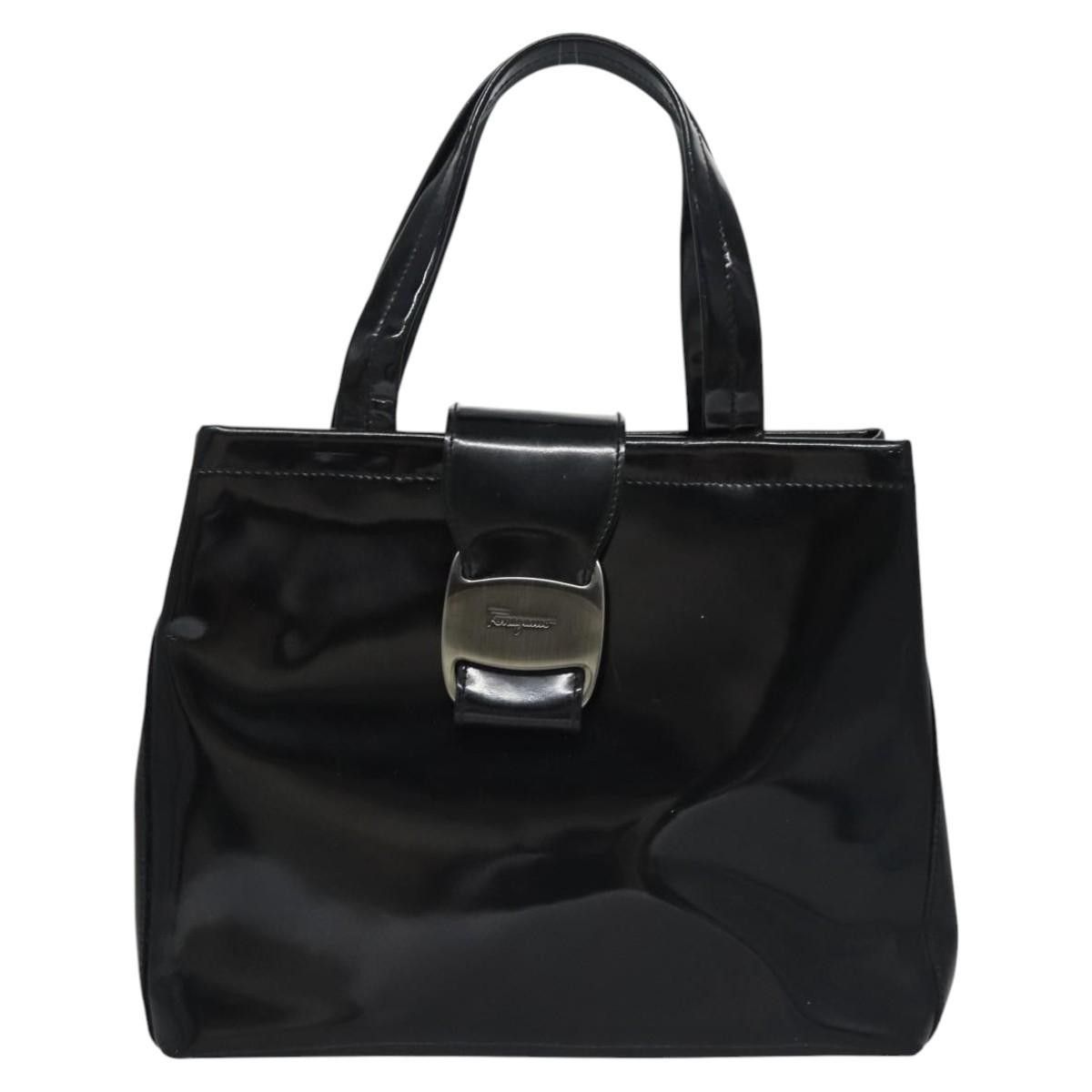 Salvatore Ferragamo Salvatore Ferragamo Vara Tote Patent Leather Size ONE SIZE - 17 Thumbnail
