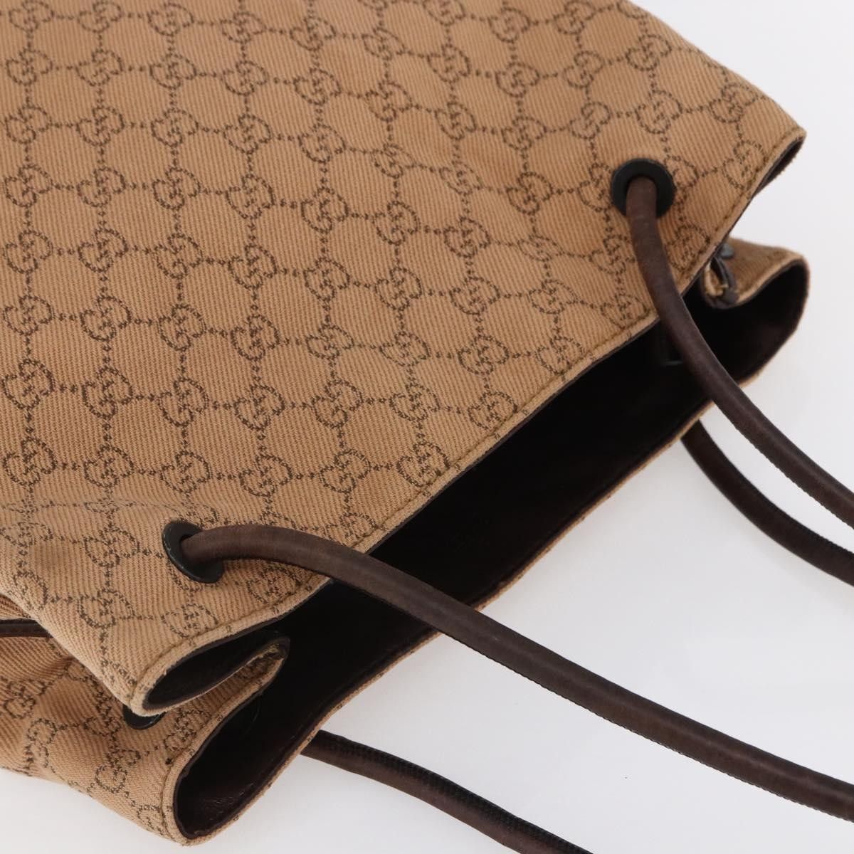Gucci Gucci Vintage Open Shoulder Bag (Outlet) GG Canvas with Leather Size ONE SIZE - 14 Thumbnail