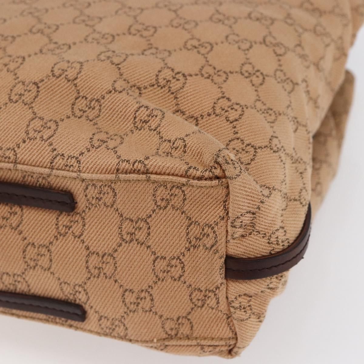 Gucci Gucci Vintage Open Shoulder Bag (Outlet) GG Canvas with Leather Size ONE SIZE - 9 Thumbnail