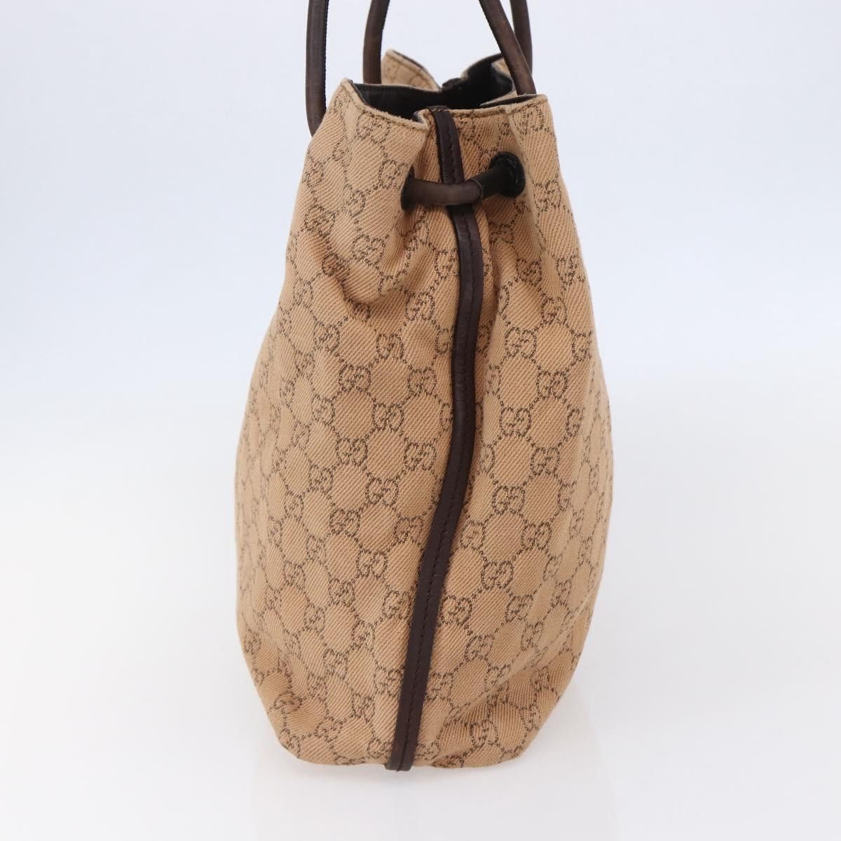 Gucci Gucci Vintage Open Shoulder Bag (Outlet) GG Canvas with Leather Size ONE SIZE - 3 Thumbnail