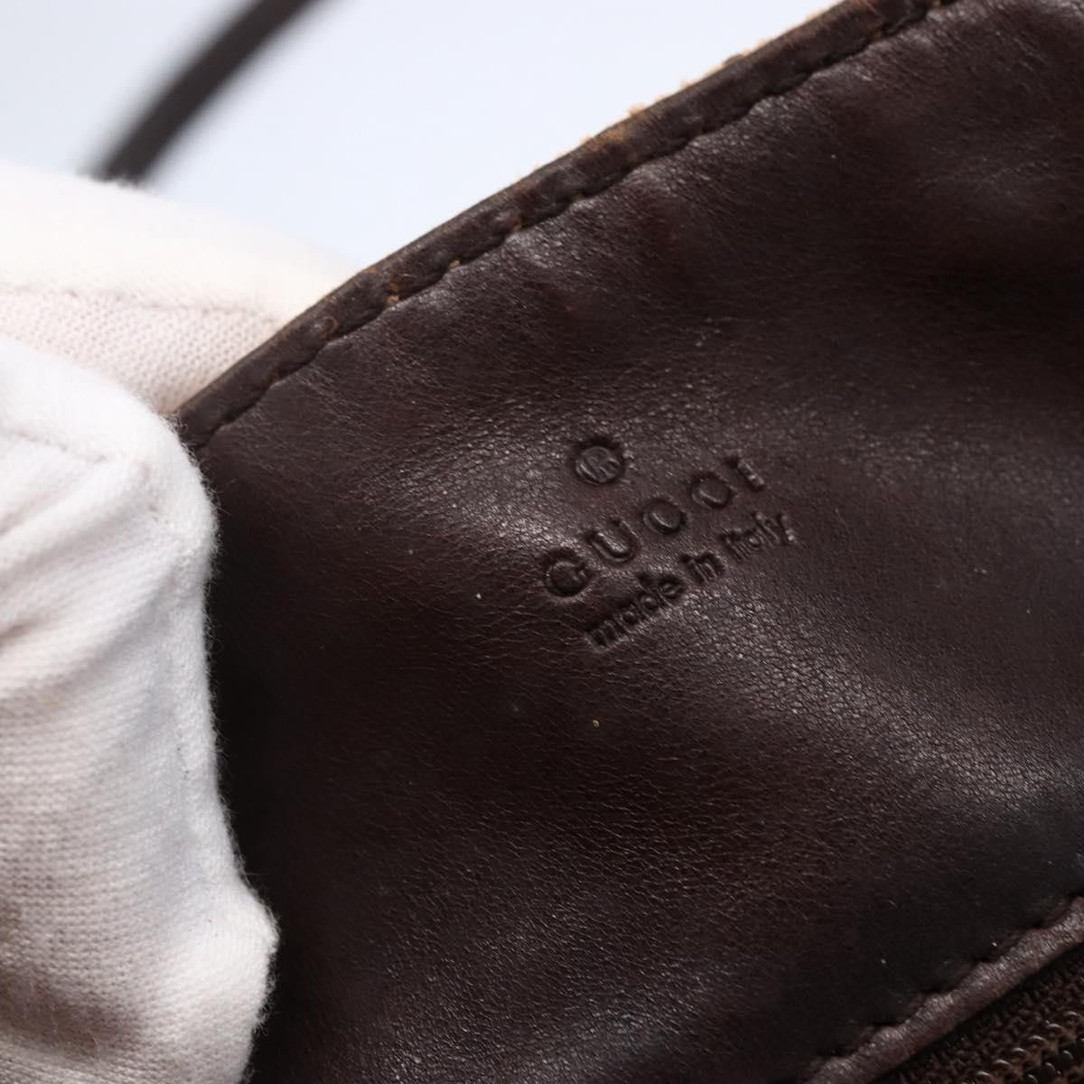 Gucci Gucci Vintage Open Shoulder Bag (Outlet) GG Canvas with Leather Size ONE SIZE - 17 Thumbnail