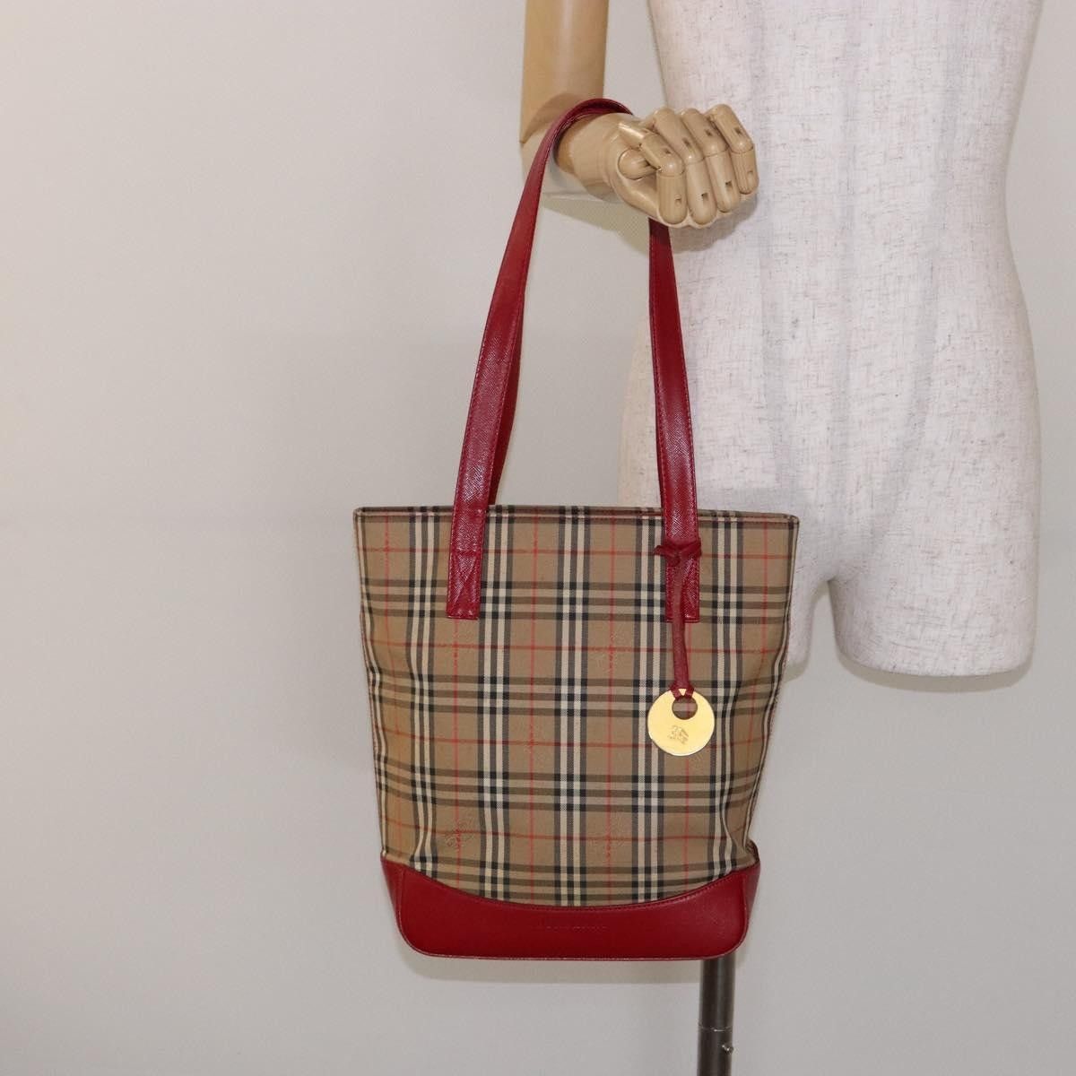 Burberry Burberry Nova Check Tote canvas check pattern Size ONE SIZE - 12 Thumbnail