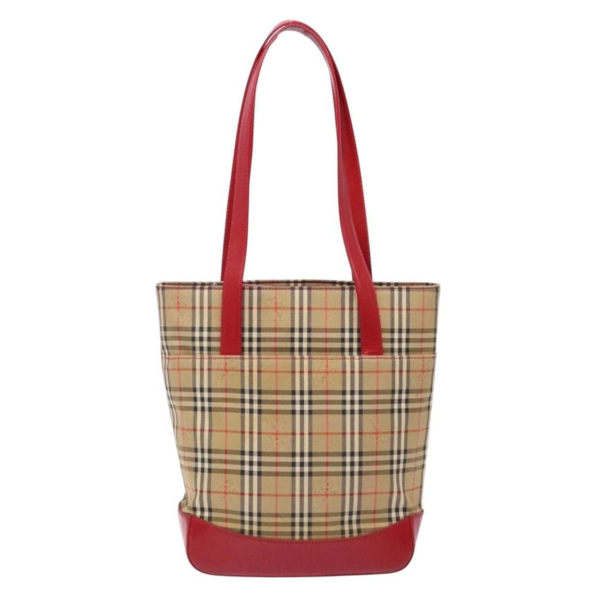 Burberry Burberry Nova Check Tote canvas check pattern Size ONE SIZE - 2 Thumbnail