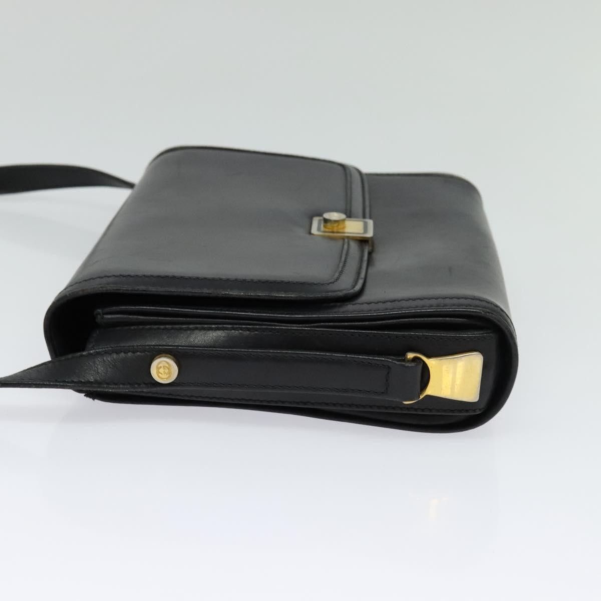 Gucci Gucci Vintage Flap Crossbody Bag Leather Size ONE SIZE - 3 Thumbnail