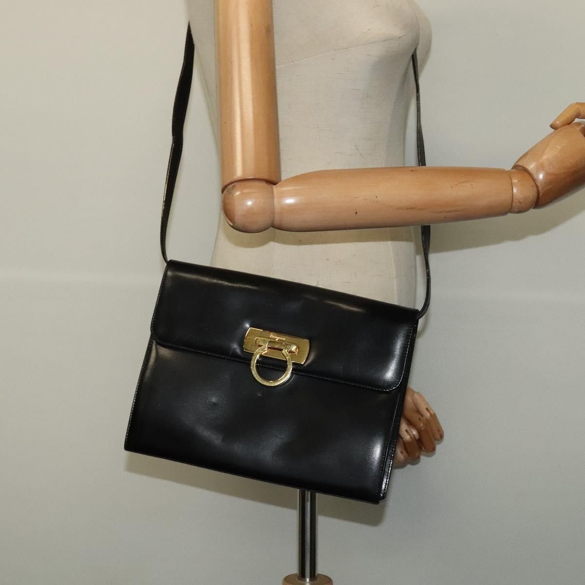 Salvatore Ferragamo Salvatore Ferragamo Gancini Leather Size ONE SIZE - 13 Thumbnail