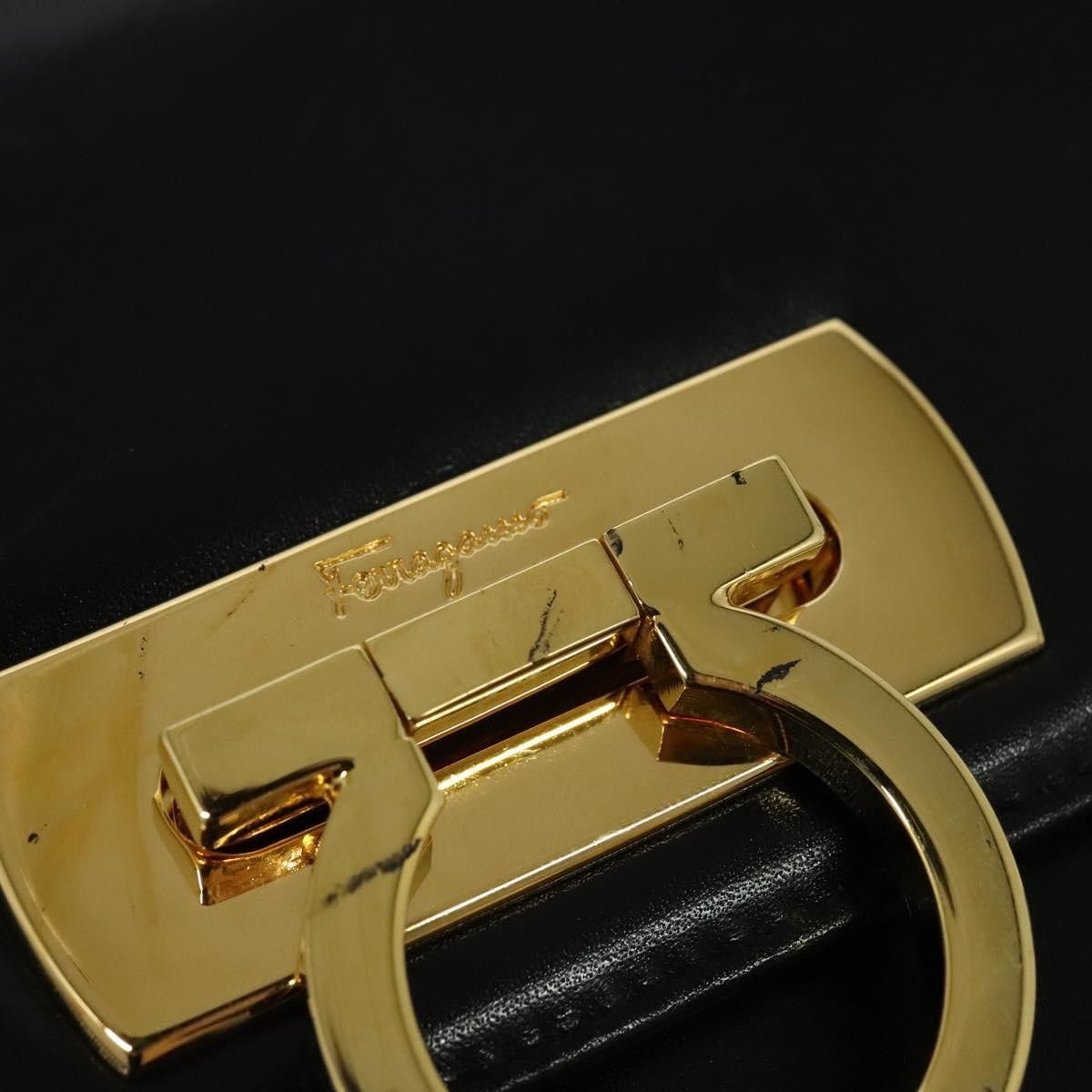 Salvatore Ferragamo Salvatore Ferragamo Gancini Leather Size ONE SIZE - 12 Thumbnail